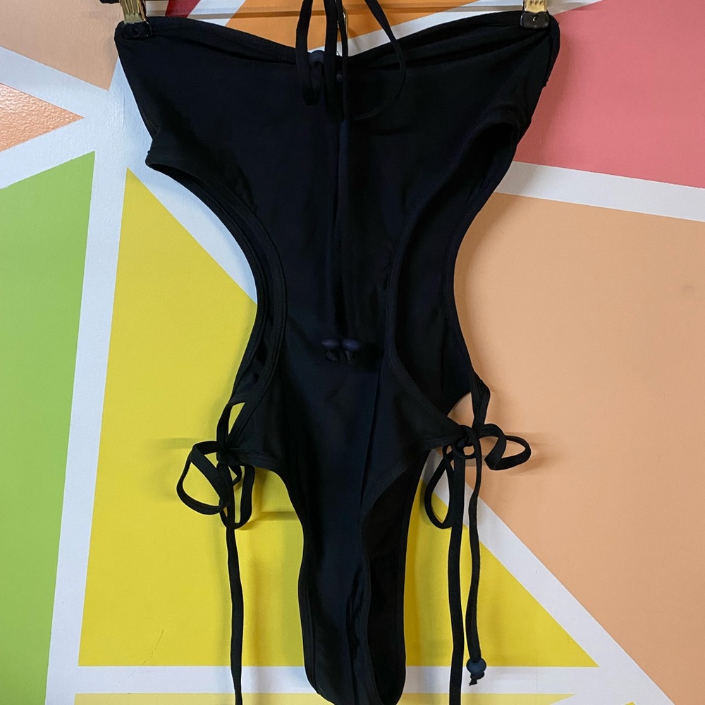 Riot Swim Black One-Piece Swimsuit